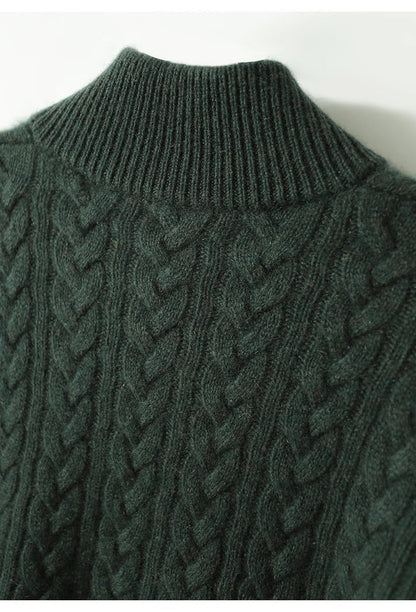 Carla | Strickpullover mit Knöpfen