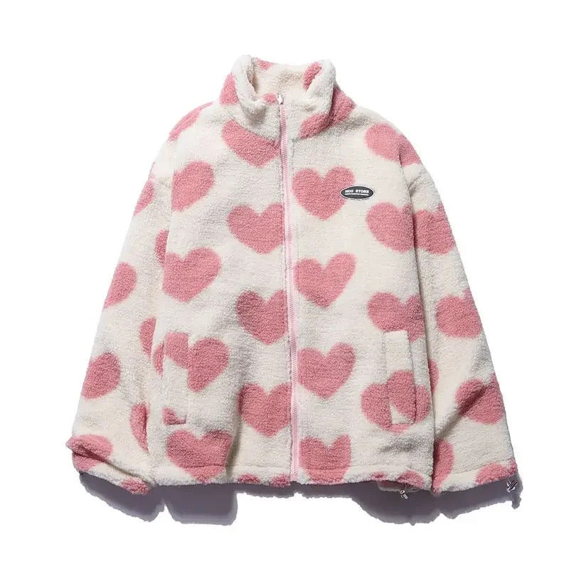 Wendbare Herzchen-Jacke