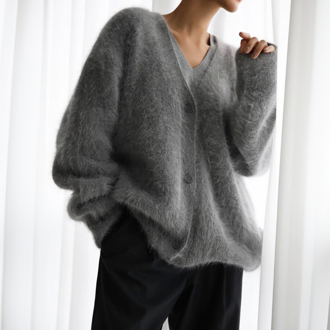 Luna | Eleganter Cashmere-Cardigan
