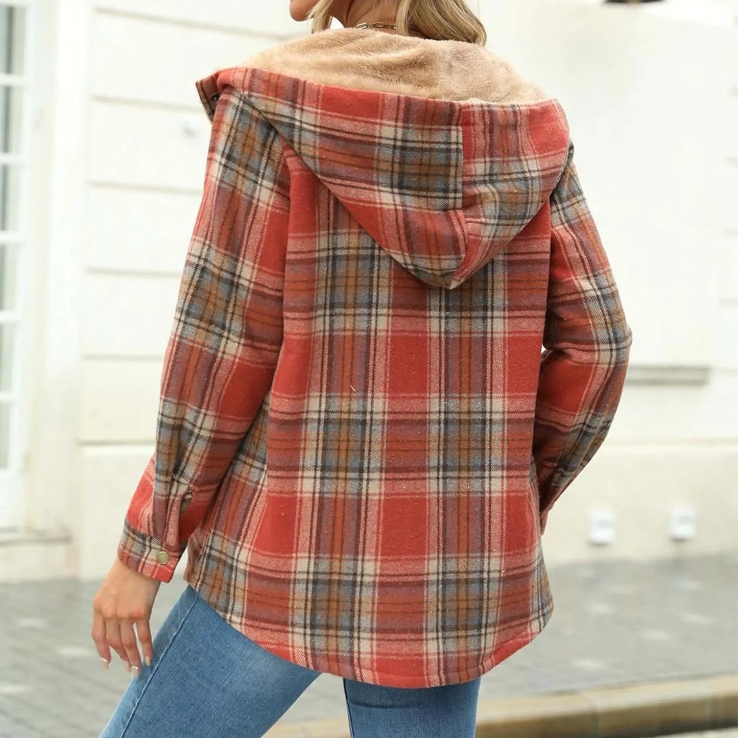 LISA - Fleecegefütterte Shirtjacke