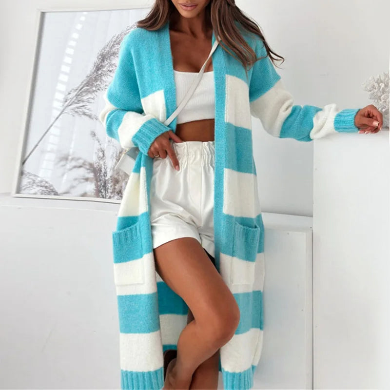 Cardigan Striato Relaxed Sofia Amoretti