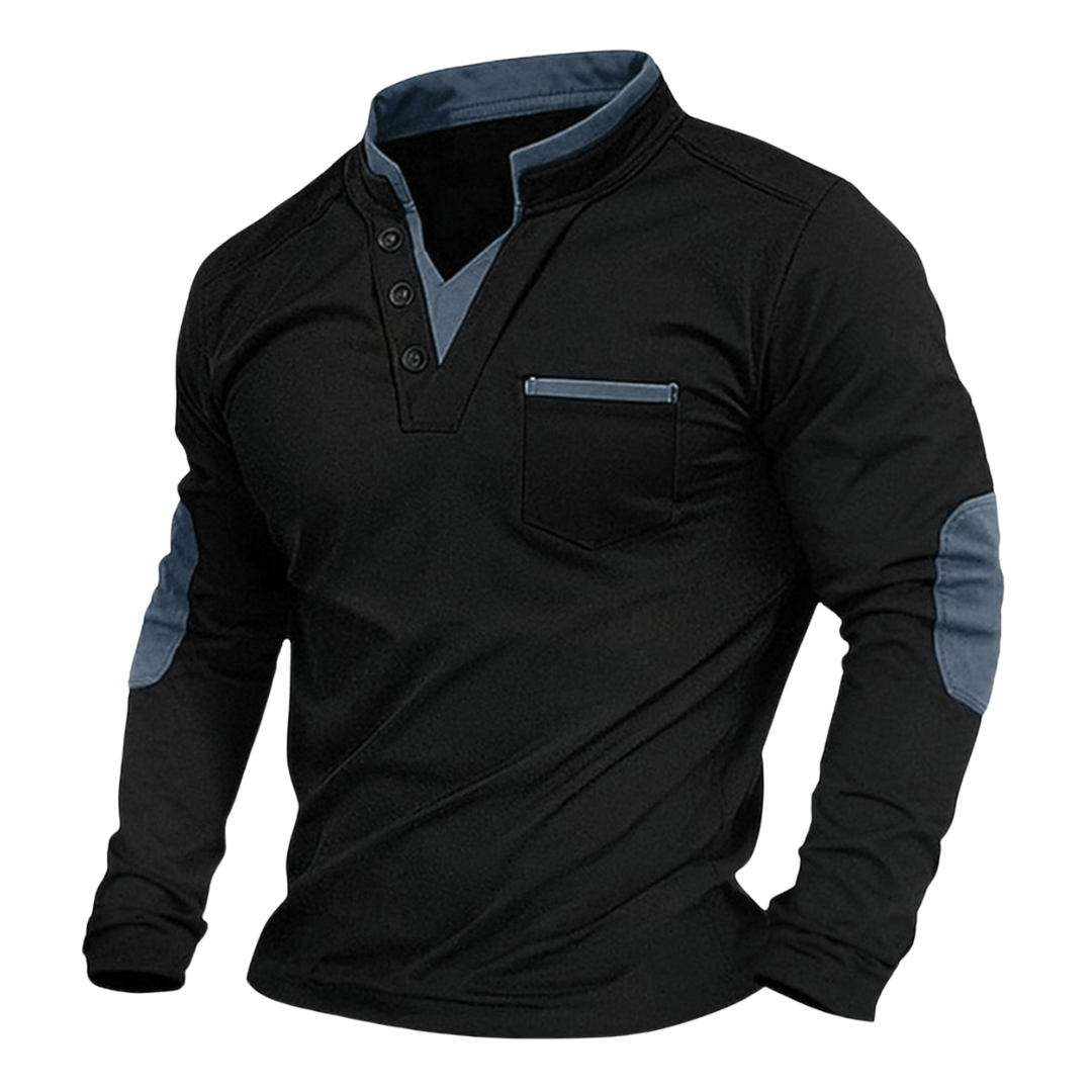 CHAD™|PULLOVER MIT V-AUSSCHNITT