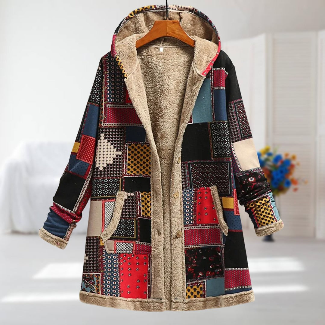 CAMELLIA - Warme Jacke mit Fleecefutter