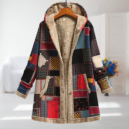 CAMELLIA - Warme Jacke mit Fleecefutter