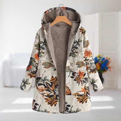 CAMELLIA - Warme Jacke mit Fleecefutter
