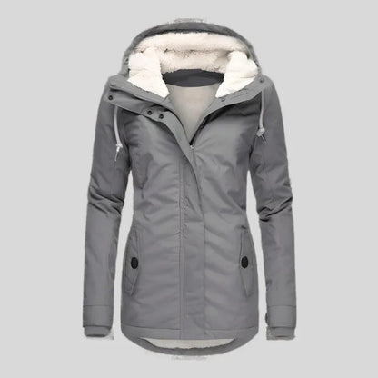 Wasserdichte Winterjacke mit praktischer Kapuze