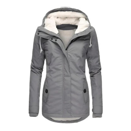 Wasserdichte Winterjacke mit praktischer Kapuze