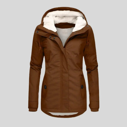 Wasserdichte Winterjacke mit praktischer Kapuze