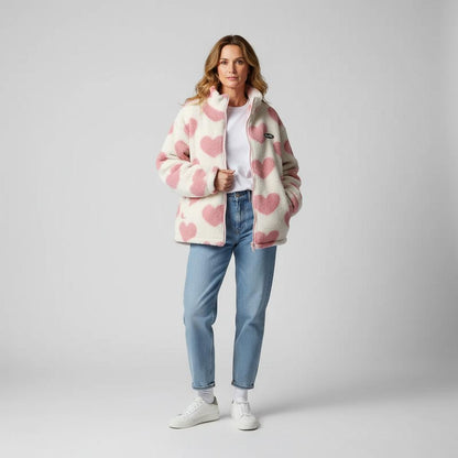 Wendbare Herzchen-Jacke