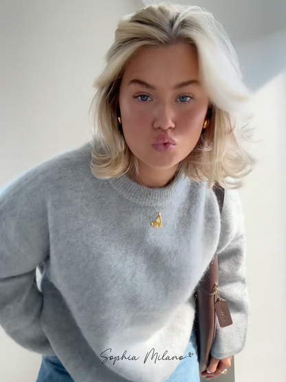 SOPHIA - Mohair Rundhals