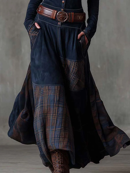Michelle™ | Maxikleid aus Wildleder