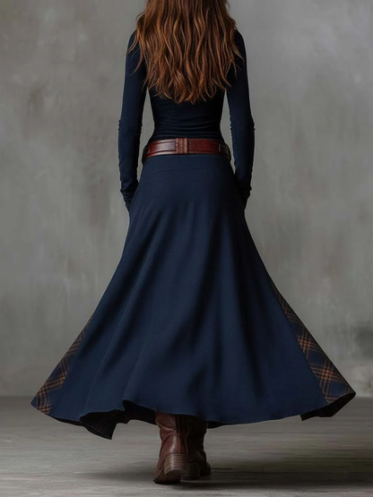 Michelle™ | Maxikleid aus Wildleder