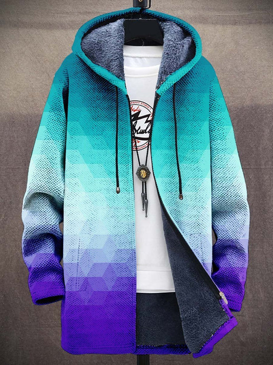 Yindi™ | Luxuriöse Kunstinspirierte Kapuzenjacke mit Reißverschluss