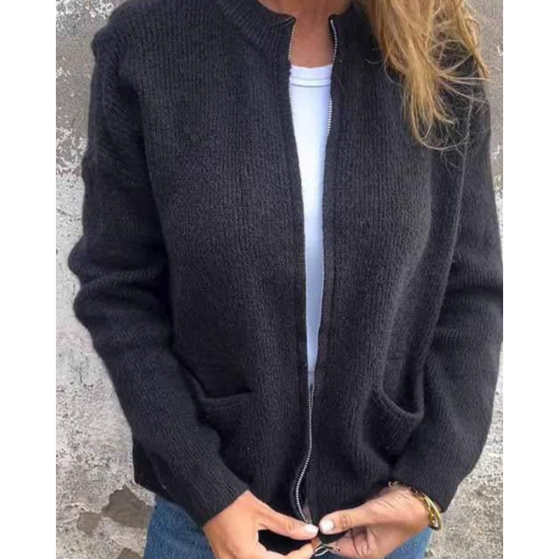 Almira | Lässiger Cardigan mit seitlichen Taschen