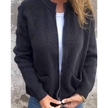 Almira | Lässiger Cardigan mit seitlichen Taschen