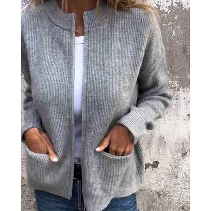 Almira | Lässiger Cardigan mit seitlichen Taschen