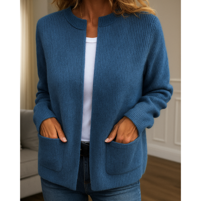 Almira | Lässiger Cardigan mit seitlichen Taschen