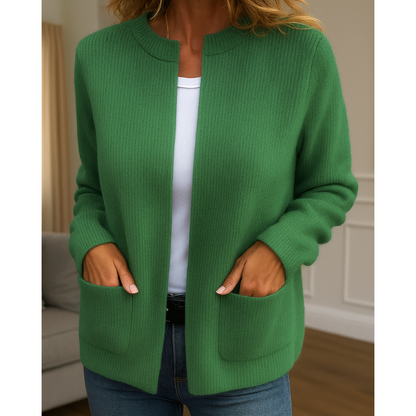 Almira | Lässiger Cardigan mit seitlichen Taschen