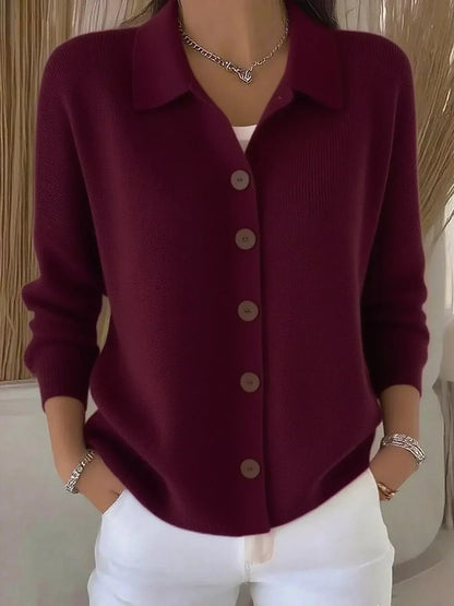 AVI - Strickpullover mit Knöpfen