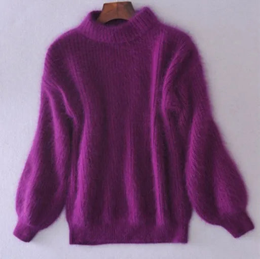 Jessica | Eleganter Pullover mit hohem Kragen