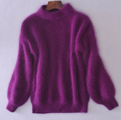Jessica | Eleganter Pullover mit hohem Kragen