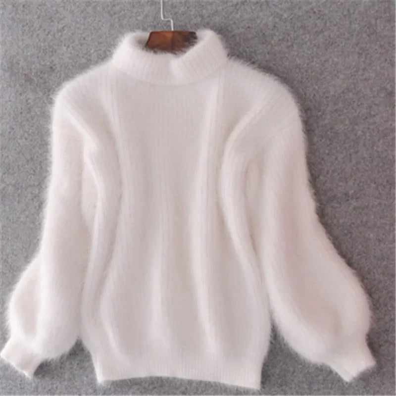 Jessica | Eleganter Pullover mit hohem Kragen