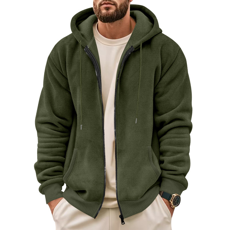 Davide™ | Strukturierte Zip-Hoodie
