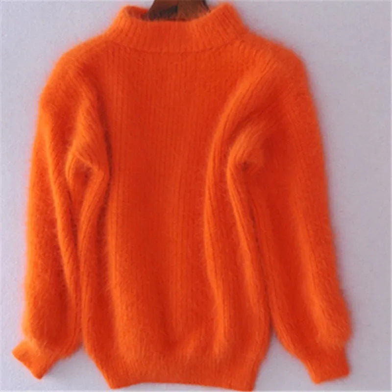 Jessica | Eleganter Pullover mit hohem Kragen