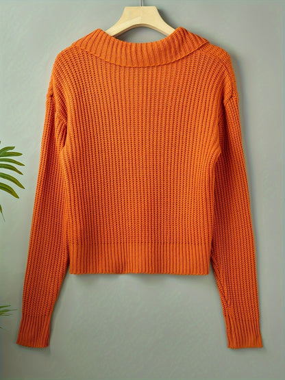 Elara | Weicher Cardigan mit Großen Knöpfen