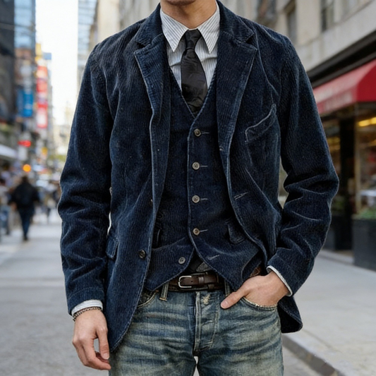 Emilio™ | Maßgeschneiderte Jacke aus Cord