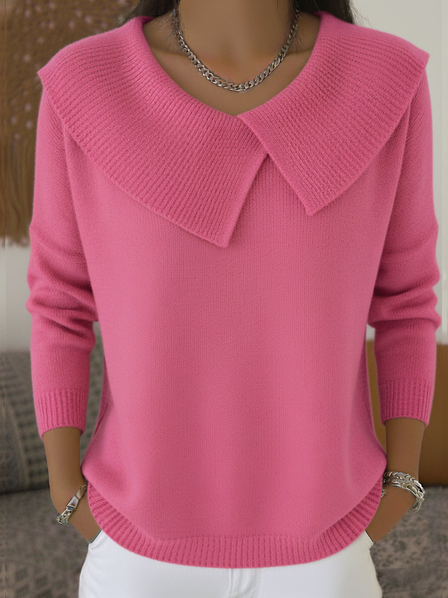 Lucia | Warme Strickjacke mit weichem Kragen
