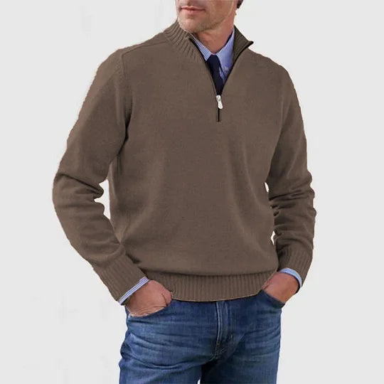 DERRICK™|PULLOVER MIT HALBEN REISSVERSCHLUSS