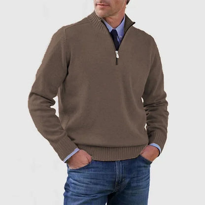 DERRICK™|PULLOVER MIT HALBEN REISSVERSCHLUSS