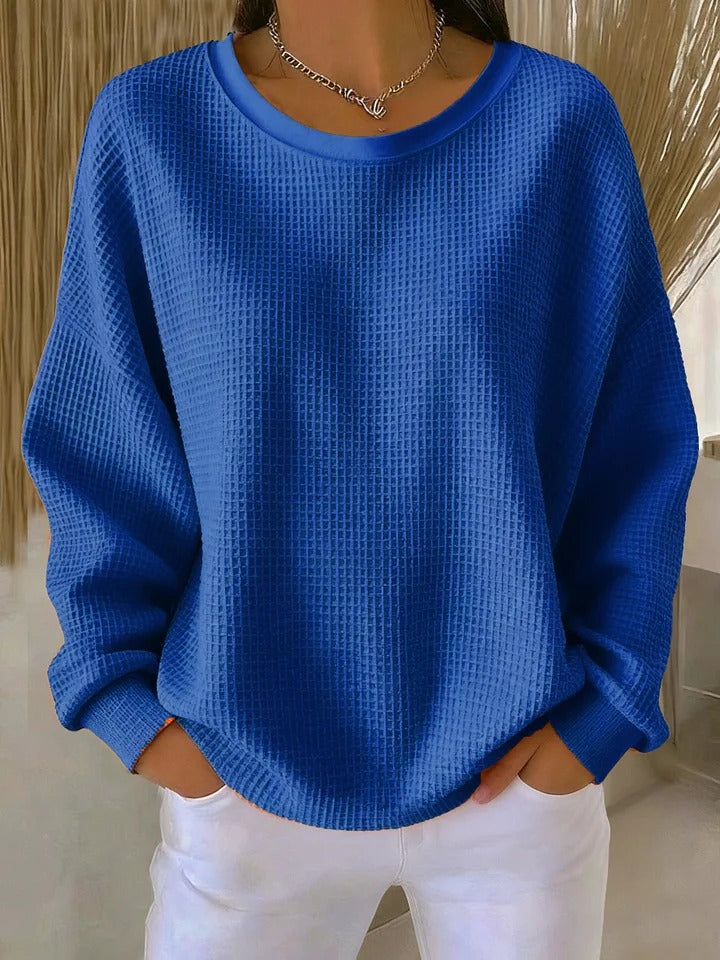 Ella | Weicher Pullover mit raffiniertem Touch
