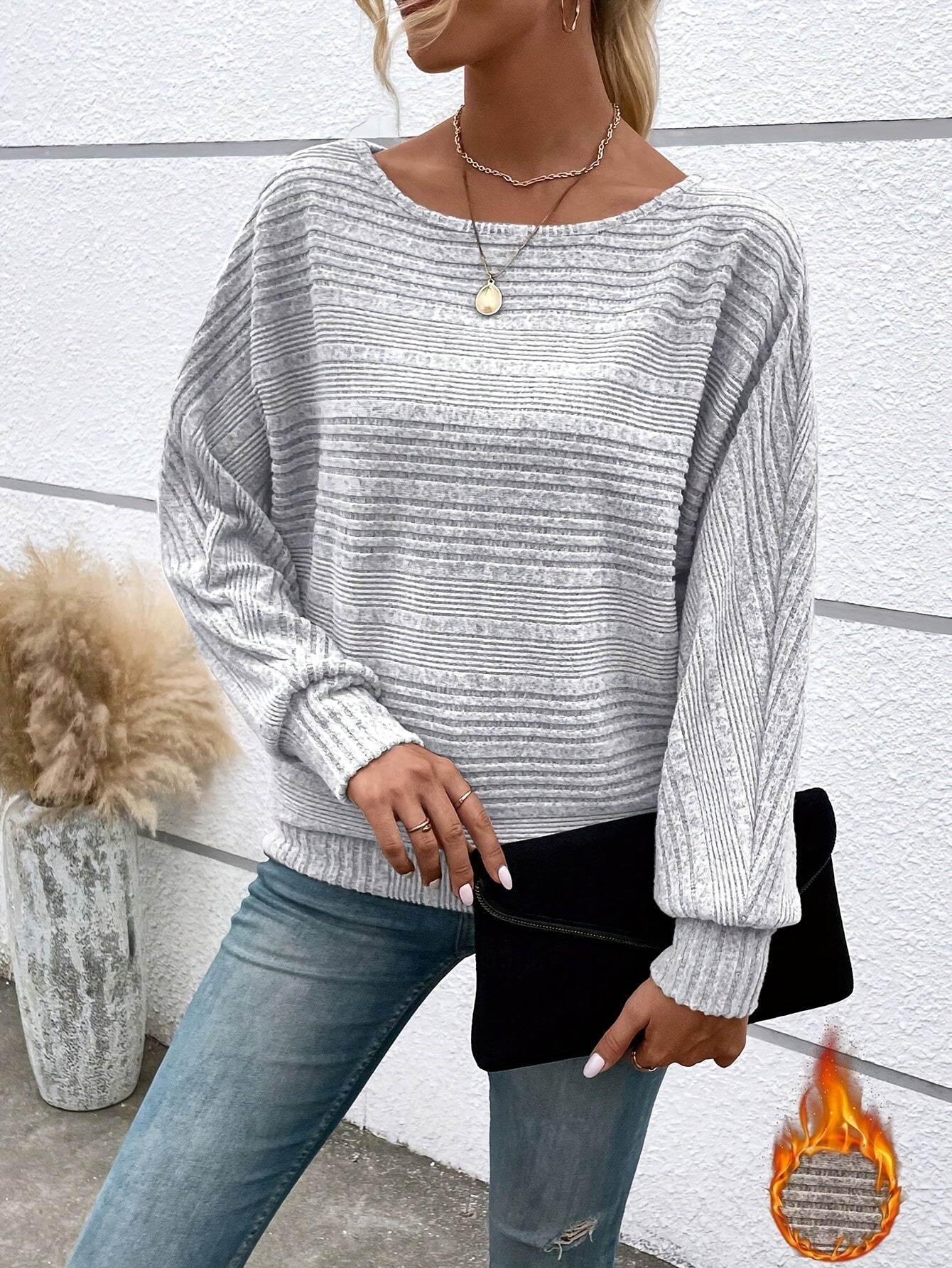 Marie – Lockerer Strickpullover