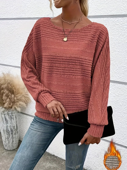 Marie – Lockerer Strickpullover