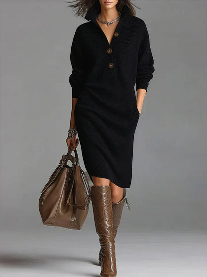 Judi - Schickes Strickkleid
