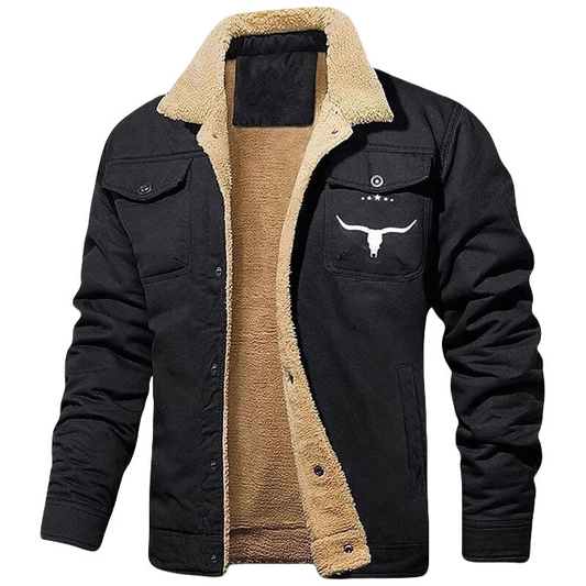 Stefano™ | Winterjacke mit warmem Sherpa-Innenfutter