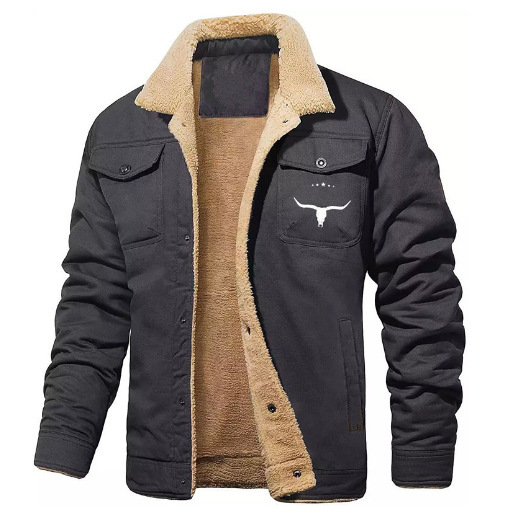 Stefano™ | Winterjacke mit warmem Sherpa-Innenfutter