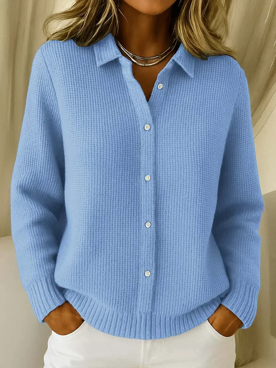 NIVRA - Strickpullover mit Kragen