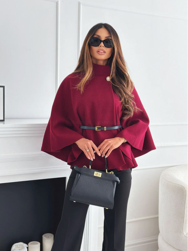 Sylvia | Schicke Schmetterlingsjacke mit Gürtel