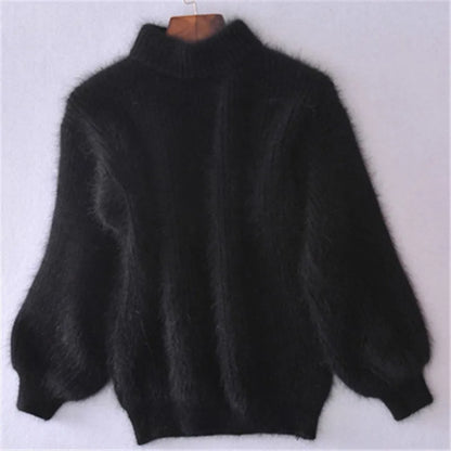 Jessica | Eleganter Pullover mit hohem Kragen