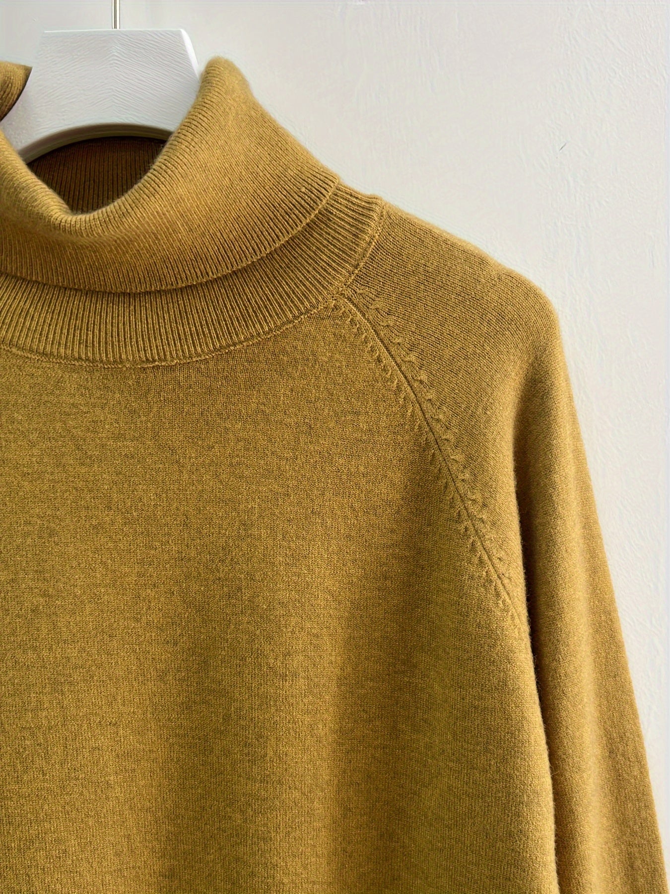 Aimée | Weiches Strickoberteil mit hohem Kragen