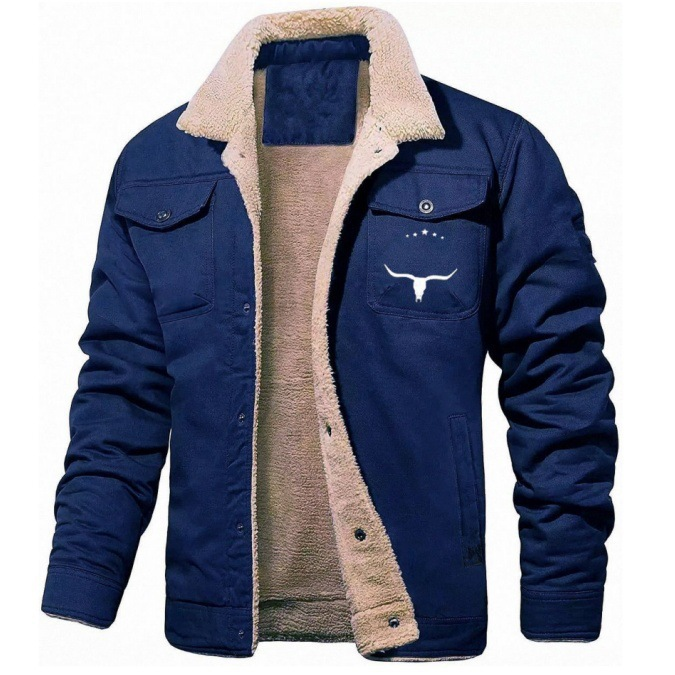Stefano™ | Winterjacke mit warmem Sherpa-Innenfutter