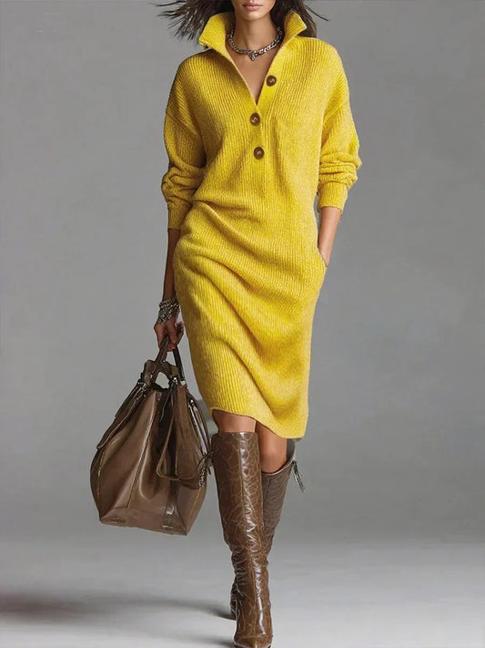 Judi - Schickes Strickkleid