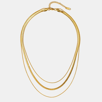 Mehrlagige Goldene Kette
