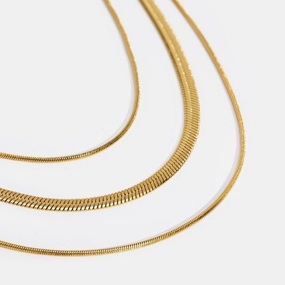 Mehrlagige Goldene Kette