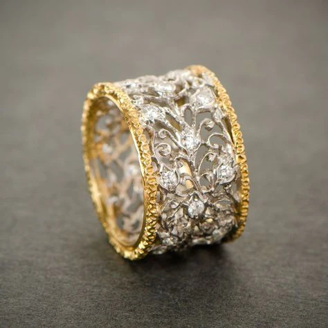 Ivy-Ring mit Vintage-Zirkonium
