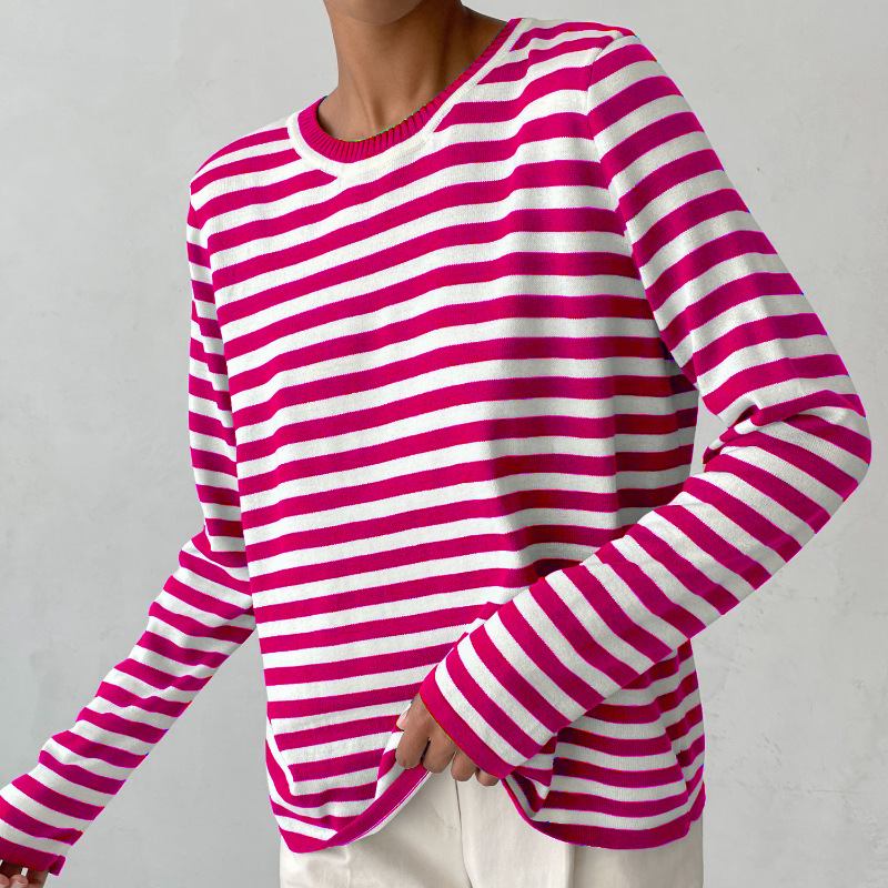Nicole | Schicker gestreifter Pullover