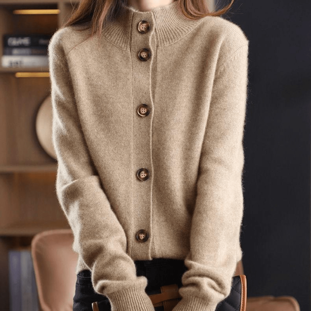 Annie – Luxus-Strickjacke aus Wolle